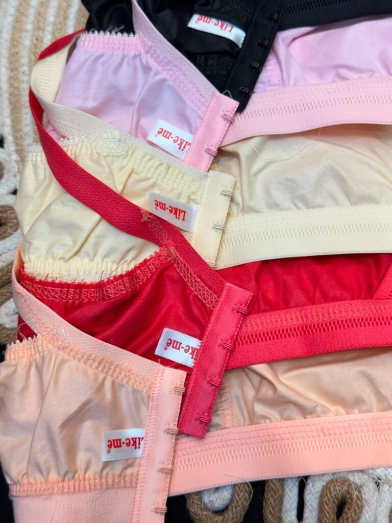 LikeMe Original Cotton Bra - ৩ পিস কম্বো (৩২-৪০)